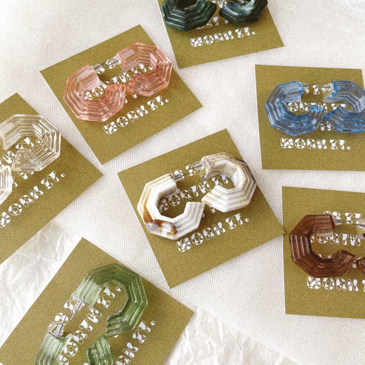 Geometrische hoepels voor wholesale door Crafted by Pheebs