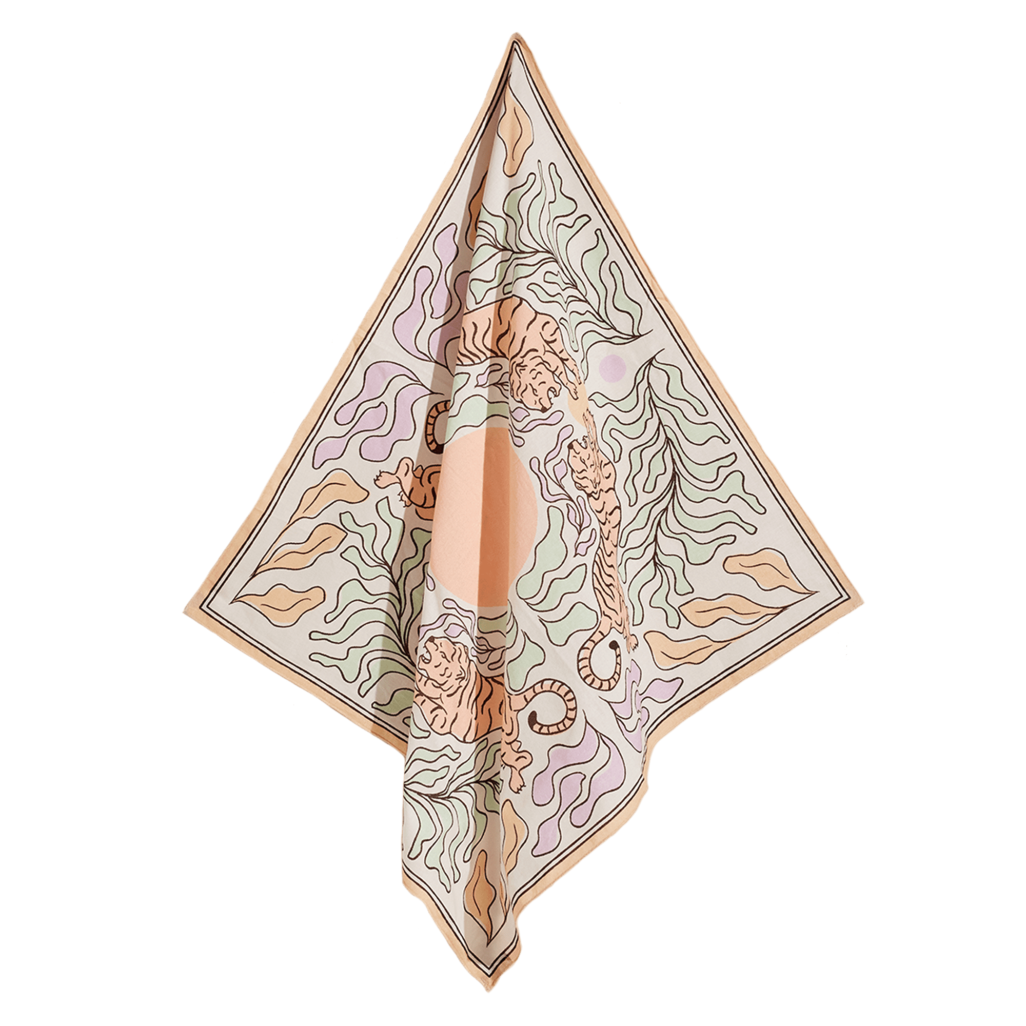 cai & jo - Wholesale Bandana - Women's - The Tigress Bandana1