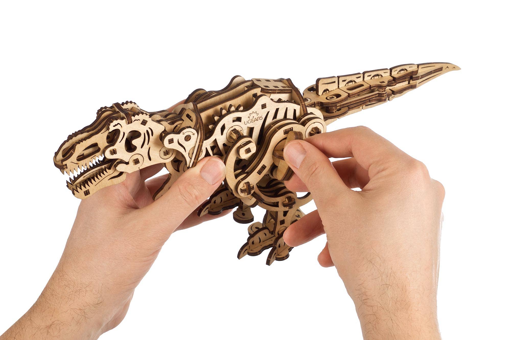 Ukidz LLC - Wholesale DIY Craft Kit - Kids - UGears Tyrannosaurus Rex -Wooden 3D Puzzles - DIY1