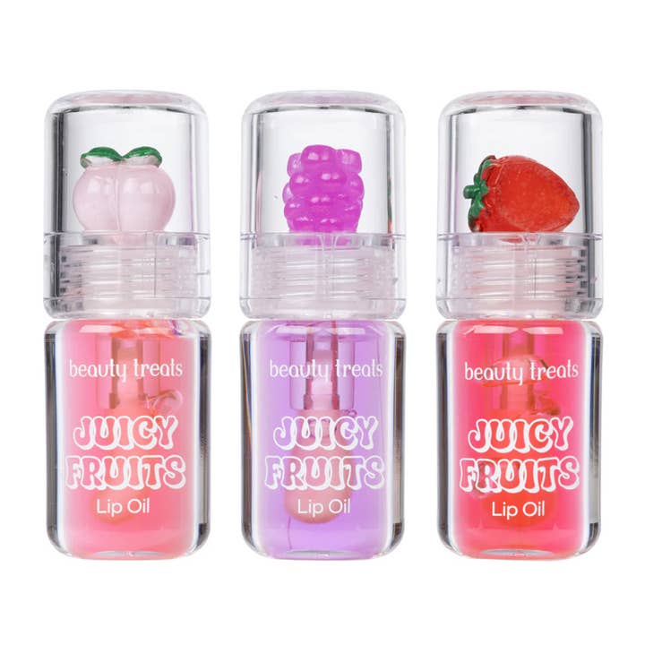 PINEAPPLE Beauty - Wholesale Lip Gloss - Beauty Treats 528 Juicy Fruits Lip Oils - 242