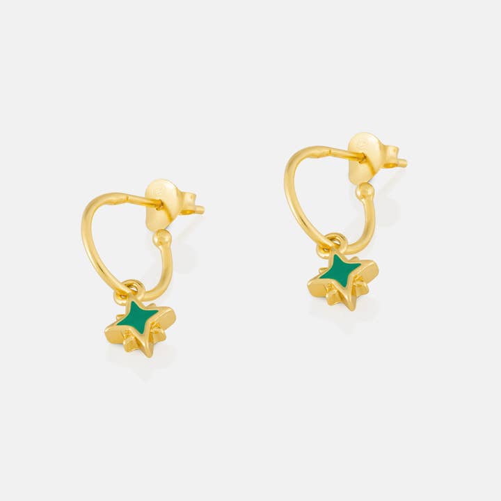 Pea Star Earrings for wholesale by One & Eight