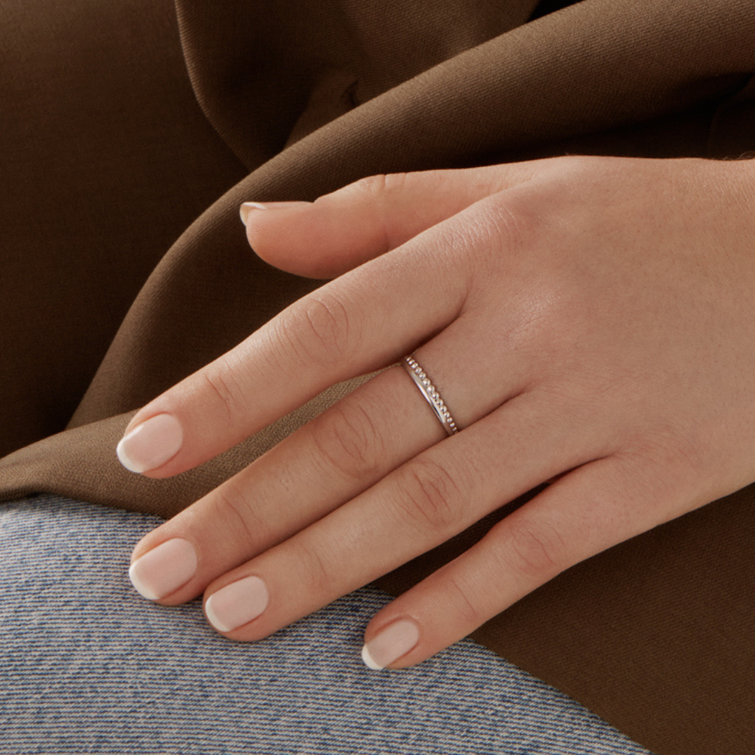 Twenty Compass - Wholesale Band/Stacked Ring - Boho Ring - Sterling Silver0