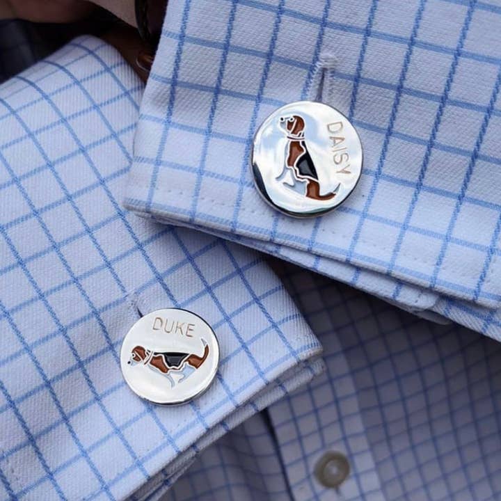 Sweet William Designs - Wholesale Cufflinks - Cufflinks - Beagle