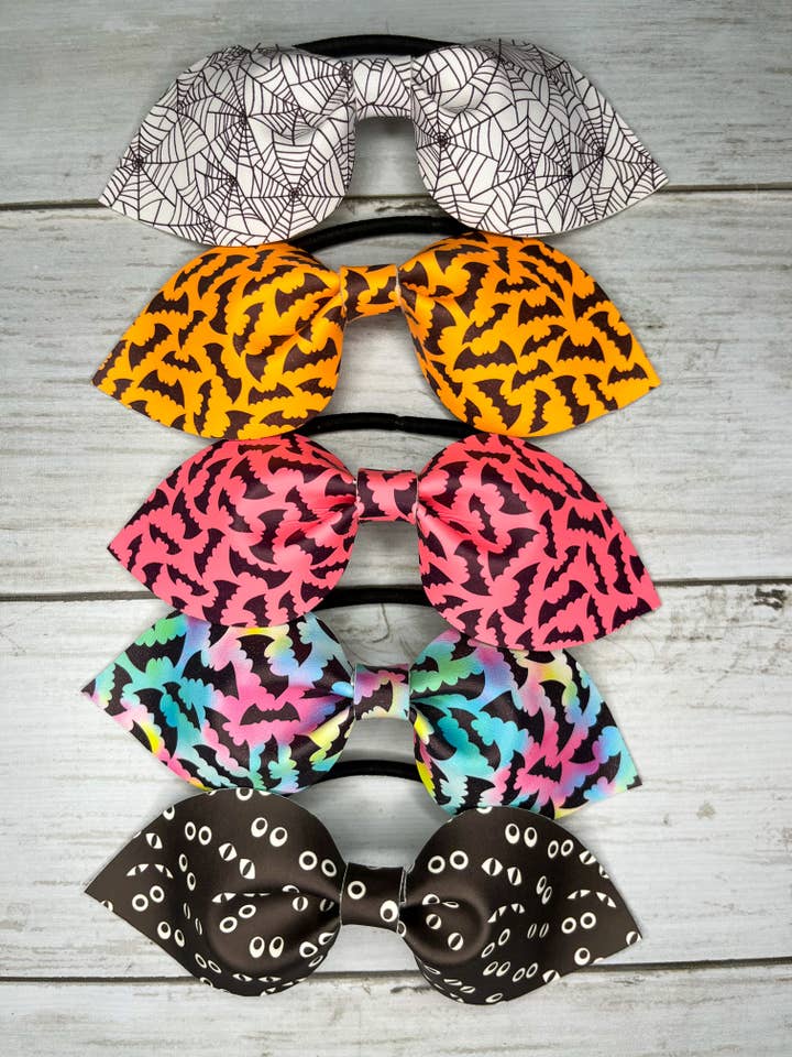 Cinta de pelo para Halloween, soporte para coletas, lazo, lazo, elástico para el pelo para venta al por mayor de TeachCreateExplore