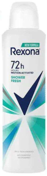 EcoQuality - Wholesale Deodorant - Unisex - Rexona Antiperspirant Deodorant Spray, Shower Fresh, 200ml0