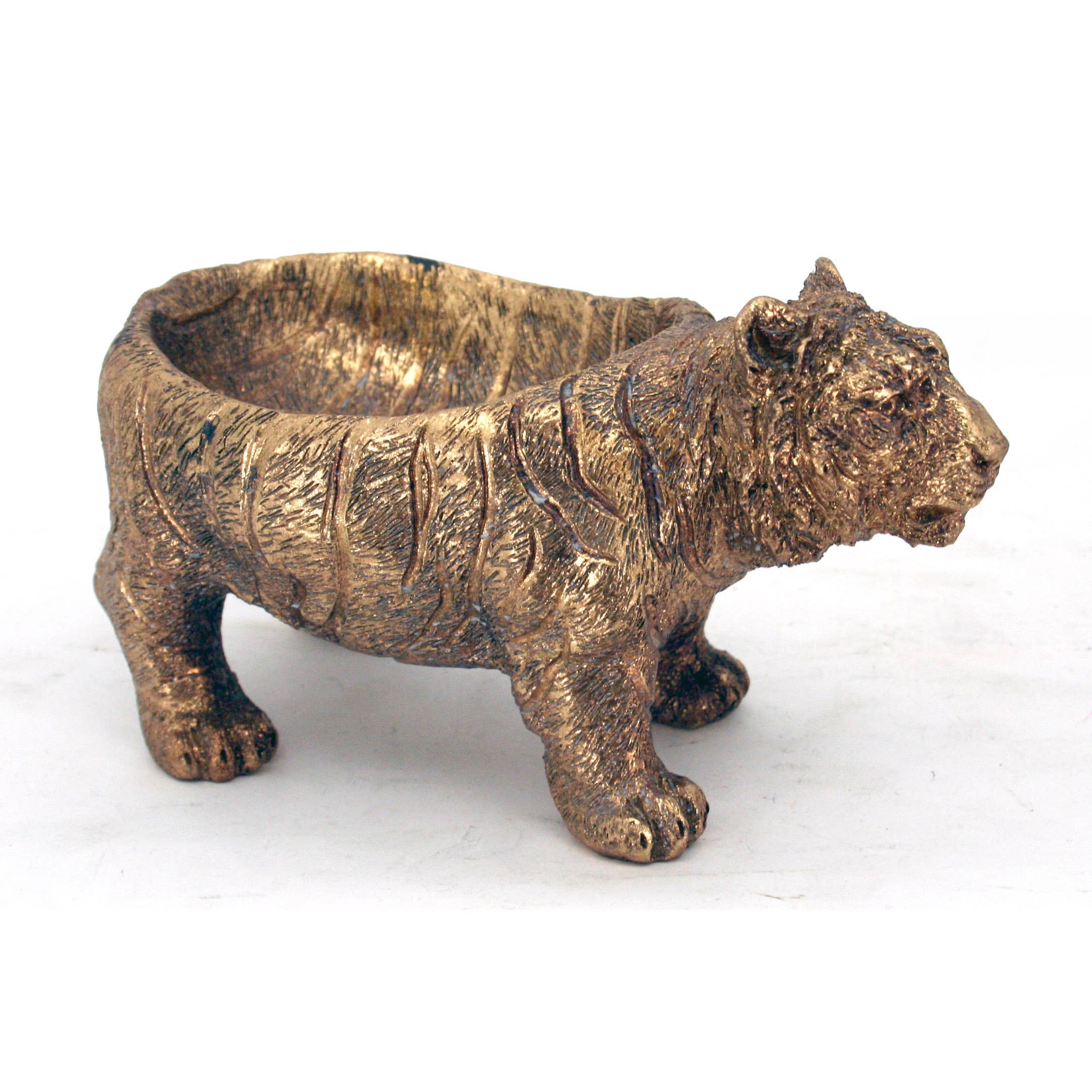 Modern World by Contrast Inc. - Wholesale Decoratief bord/schotel/kom - Gouden Tijger Kom0