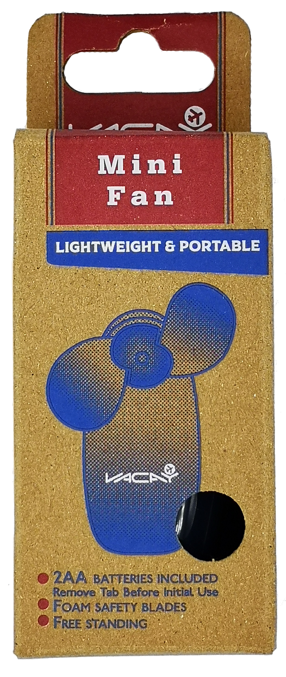 Max-Link Solutions Ltd – wholesale Handheld electric fan – VACAY Mini Travel Fan Foam safety blades, Mini Cooling Fan6