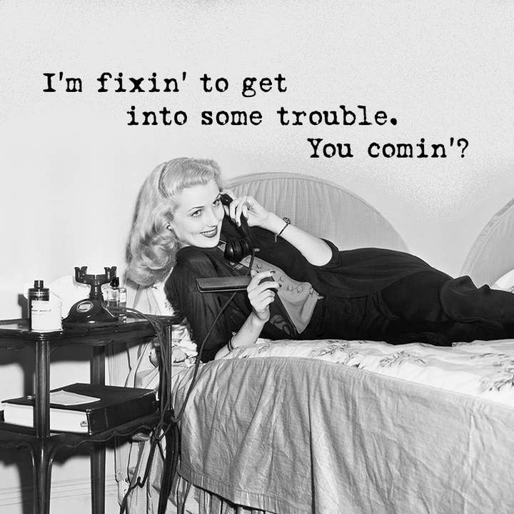 GREETING CARD FIXIN TO GET INTO TROUBLE GC-FIX for wholesale by My Favorite Things