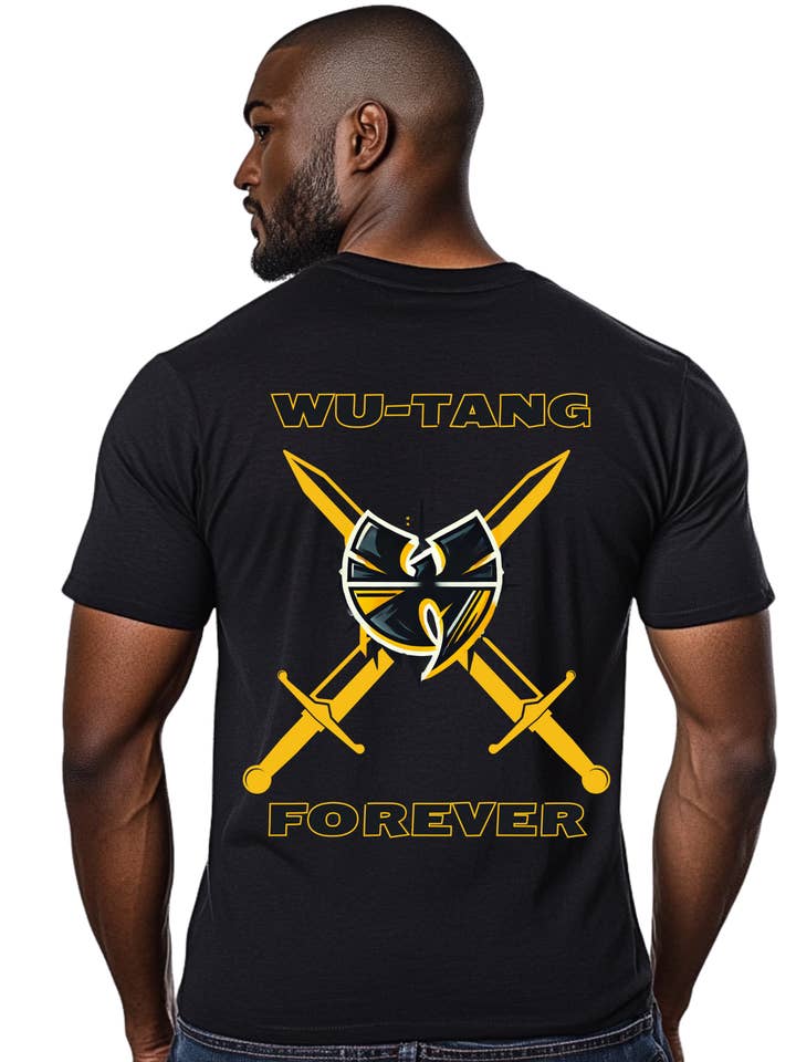 Melanin E-Commerce - Wholesale T-Shirt (Graphic) - Unisex - Hip Hop Wu-tang Forever T-Shirt2