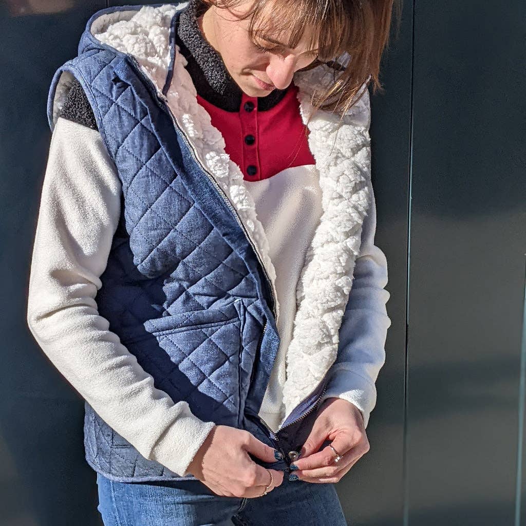 Super Bison - Wholesale Craft Sewing Kit - Happiness Puffer Jacket Pattern from size 32 to 5239