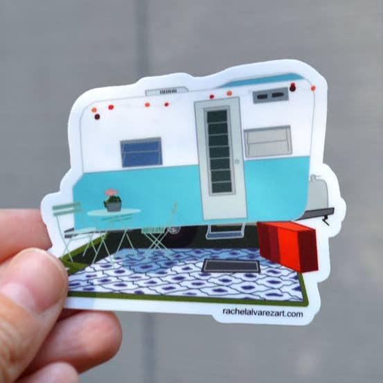 Adventure Stickers for wholesale by Rachel Alvarez Art