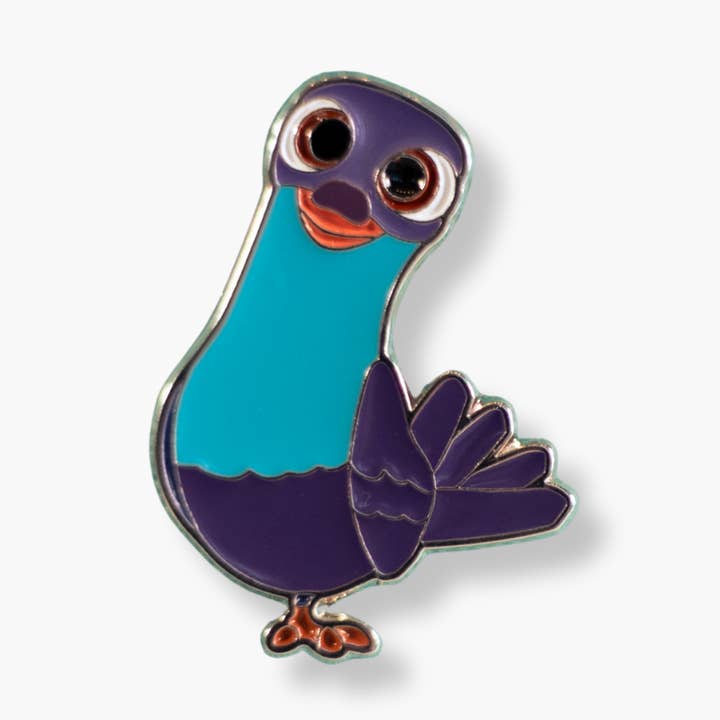 The Pigeon Trading Pin for wholesale by The Chosen