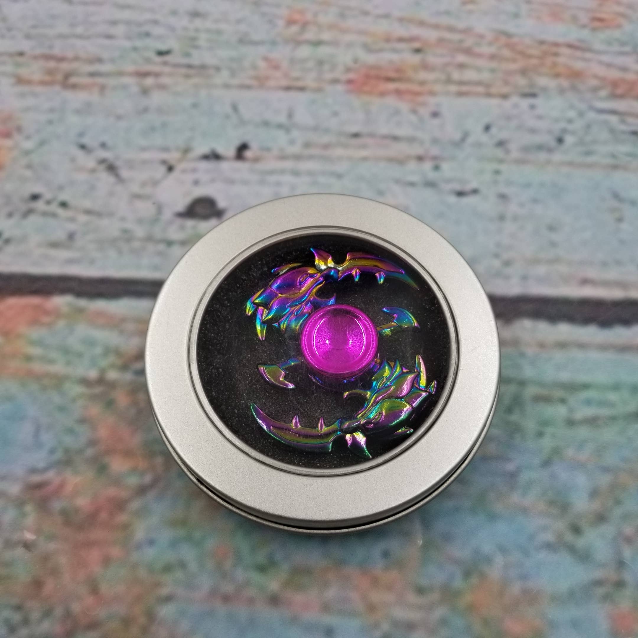 MIAS SHOP - Vente Fidget/jouet anti-stress – enfant - Jouet Anti-Stress Gyro à Bout de Doigt en Métal avec Boîte2