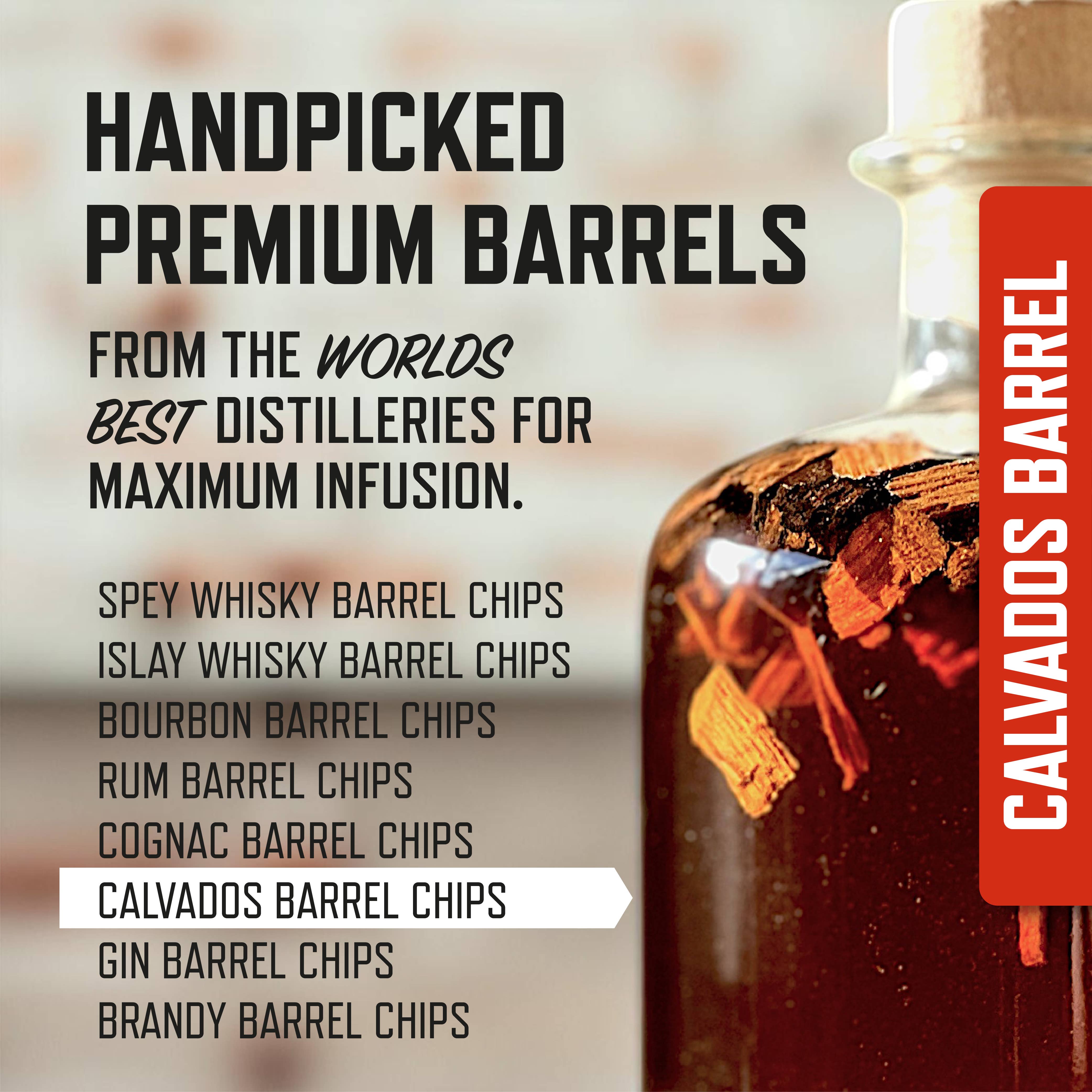 Deer Jimmy's® – wholesale DIY drink kit – Deer Jimmy's® DIY Calvados Gift Set – Calvados Barrels7