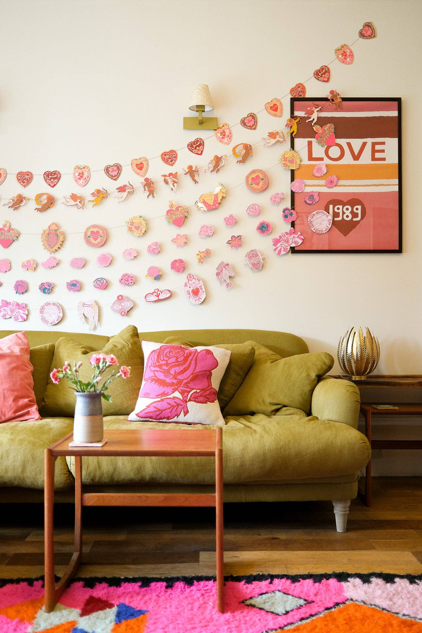 East End Press - Vente Fanion/guirlande - Guirlande Cousue de Jardin d'Été10