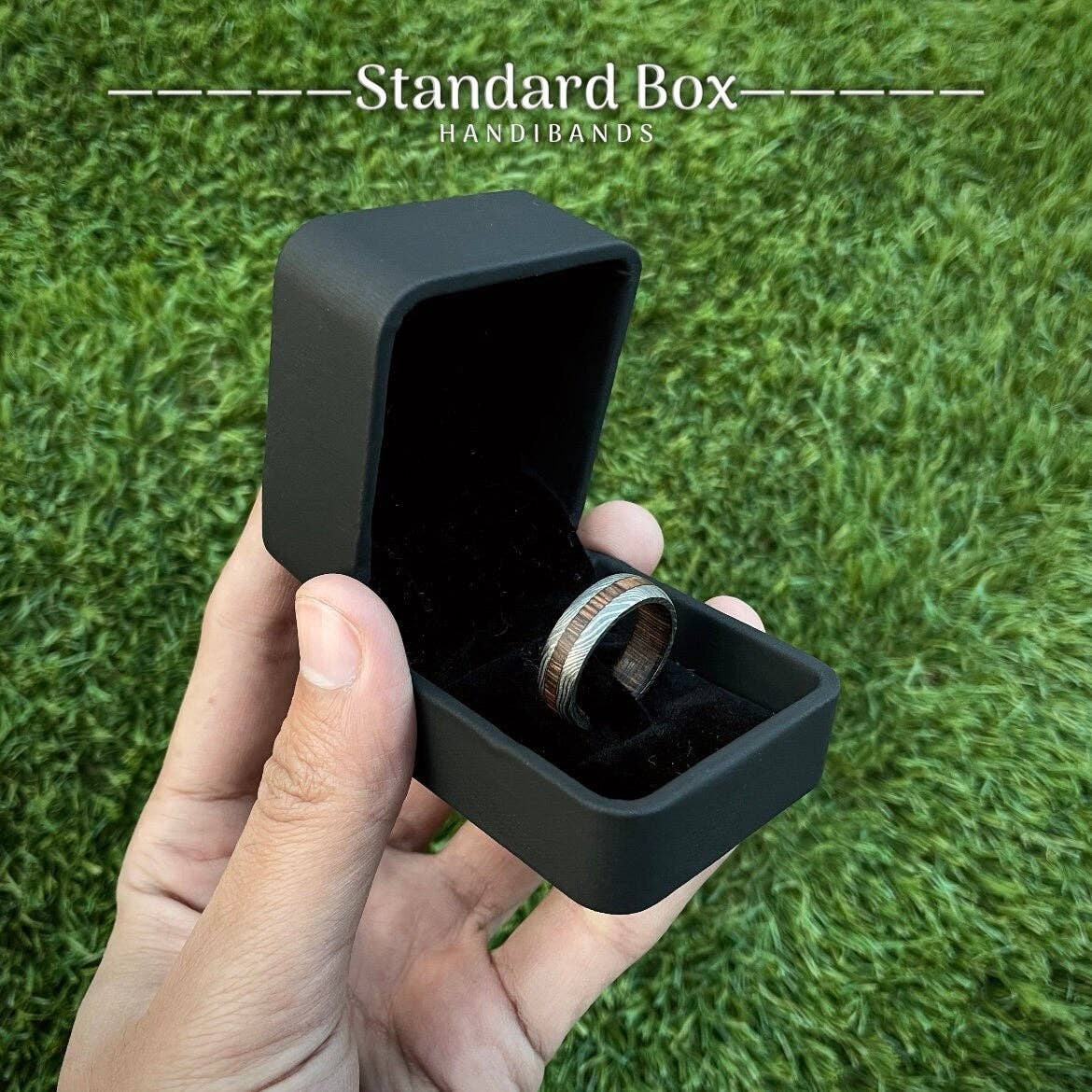 RustyStudioUSA - Wholesale Wedding Band/Ring - Damascus Steel with Hardwood Sleeve Inlay Band Handmade Damascus Ring Men Wedding Ring Men Engagement Ring Men Band Twist Damascus Steel6