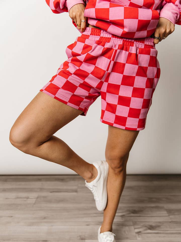 University Shorts - Love Language for wholesale by Ampersand Avenue