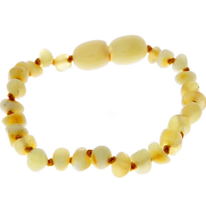 SilverAmber Jewellery - Wholesale Beaded Bracelet - Beautiful Baroque Bracelets & Anklets in Cognac, Mix, Lemon & Honey colours - Various Sizes18