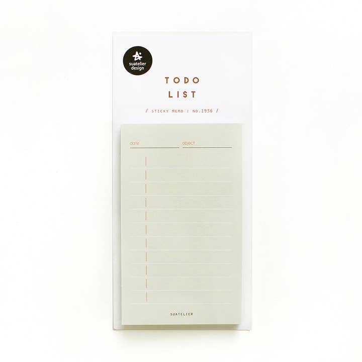 To Do List for wholesale by Suatelier design