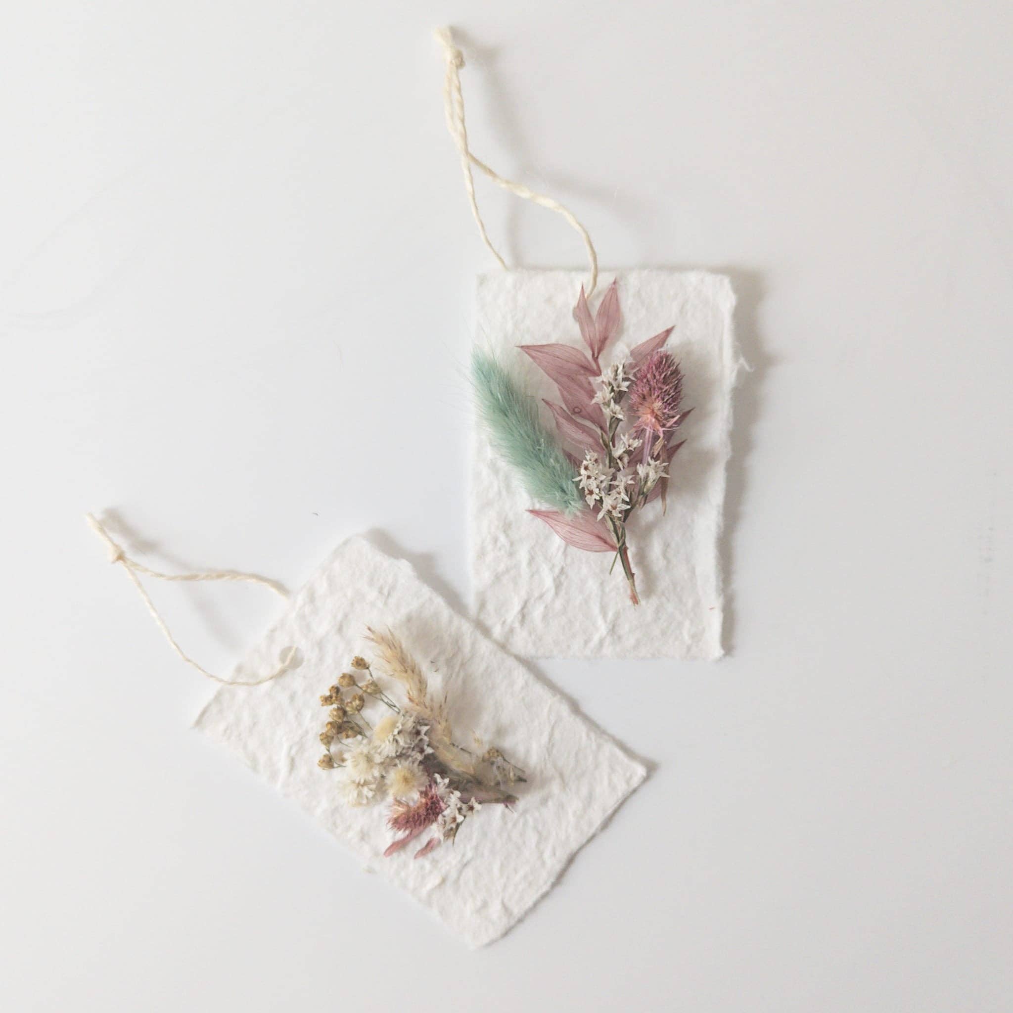 Giftora Wholesale - Wholesale Gift Tag - Handmade Dried Flower Gift Tags2