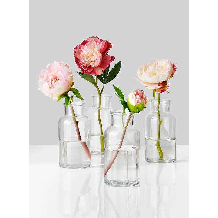 Jamali Garden - Wholesale Vase - 6 ½in Glass Bottle With Cork1