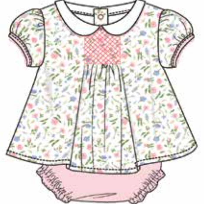 Vestido fruncido Madison rosa para venta al por mayor de Pineapple Sunshine