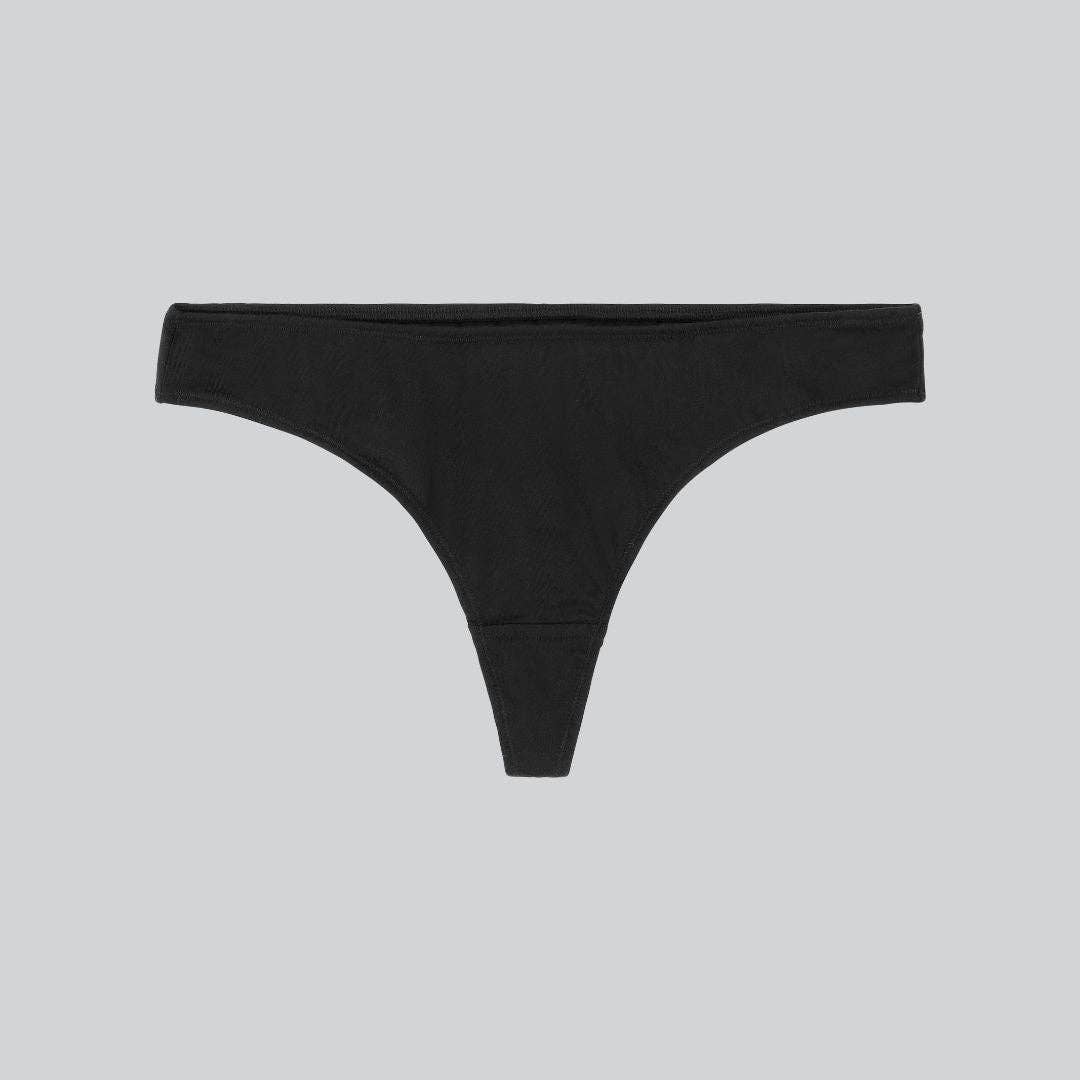 KENT - Wholesale Underwear - Women's - Women's Organic Cotton Thong (Plastic-Free)3