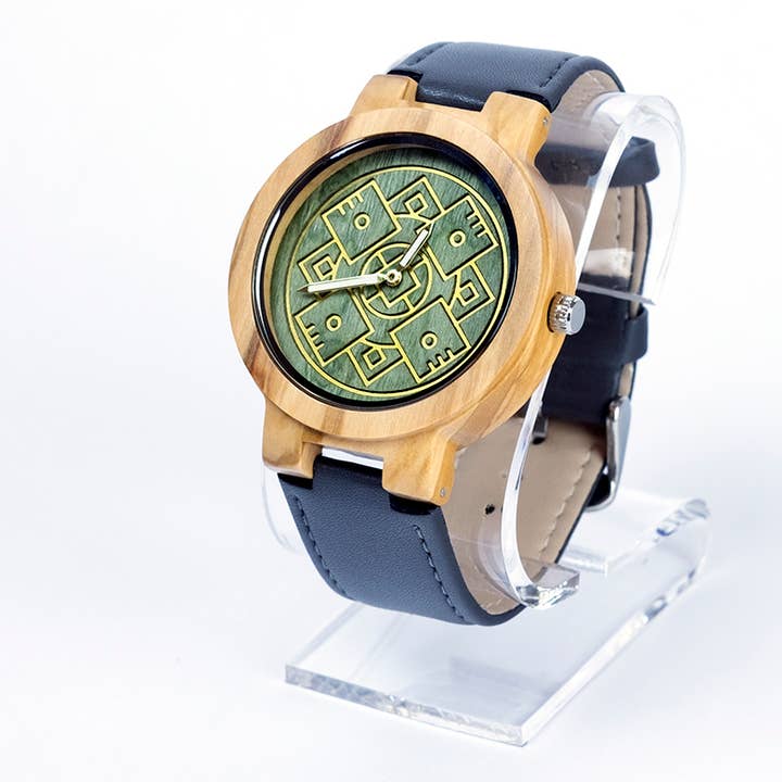 Four Directions Continuum Wood Watch for wholesale by Continuum Designs, LLC