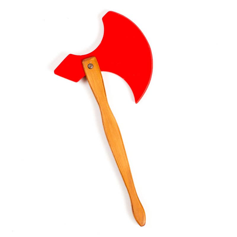 KALID MEDIEVAL - Wholesale Wood Toy - Kids - RED AXE S - ST515