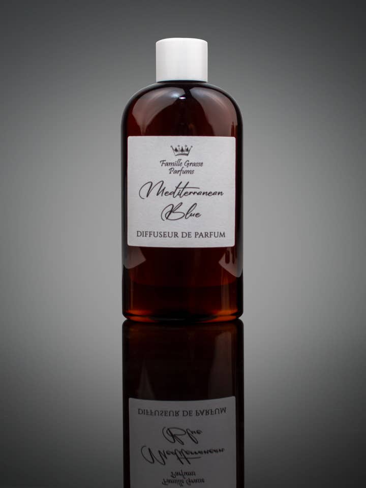 Mediterranean Blue Recharge pour diffuseur de parfum d'intérieur 200ml for wholesale by FAMILLE GRASSE PARFUMS