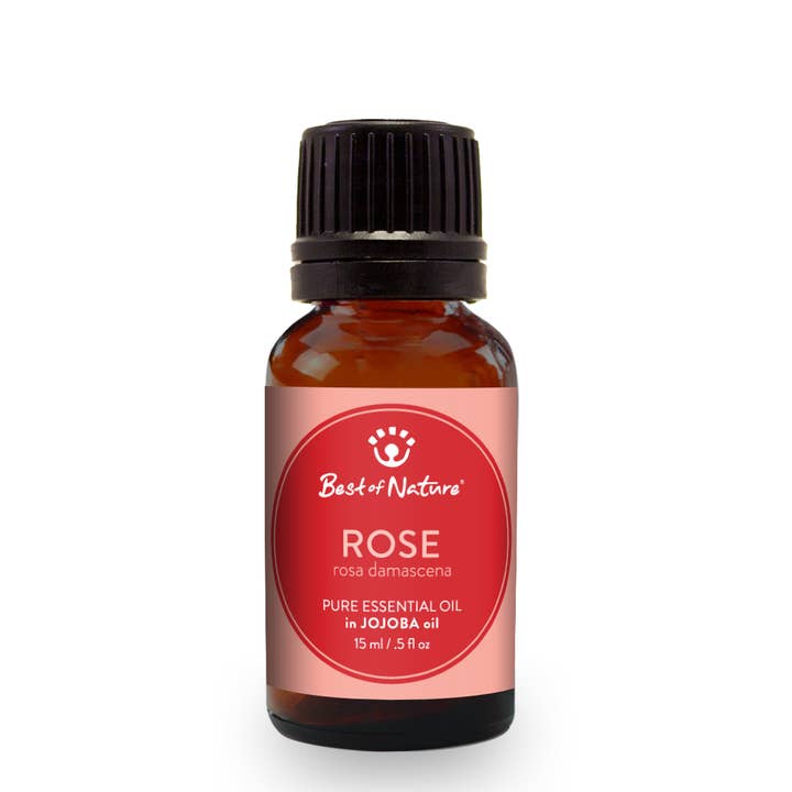 Best of Nature - Wholesale Essential Oil - Rose Absolute Essential Oil Blended with Jojoba Oil - 15ml3