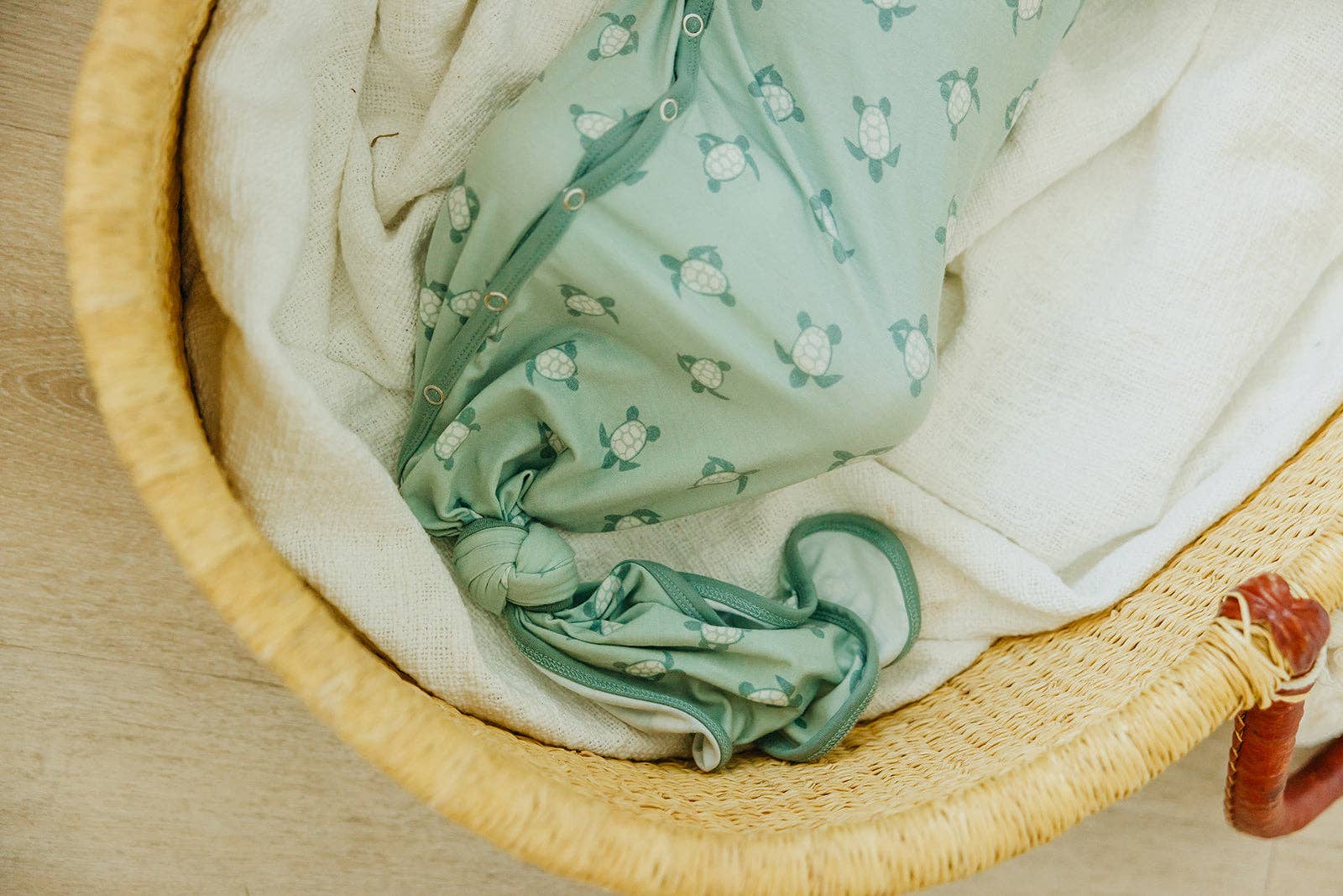 Copper Pearl - Wholesale Babygown - Baby - Newborn Knotted Gown - Wade3