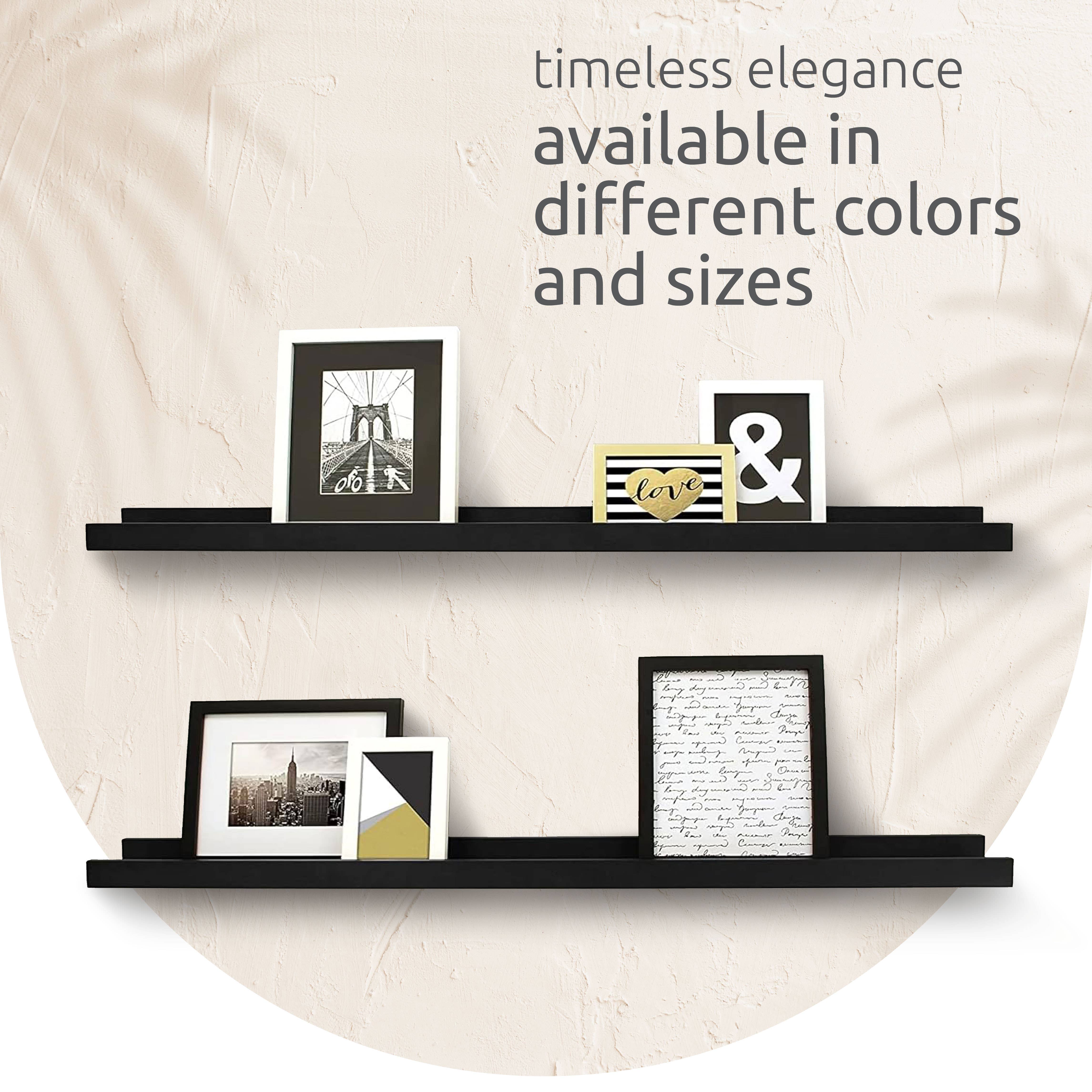 Kiera Grace - Wholesale Wall Mounted Shelf - Kiera Grace Engineered Wood Floating Edge Shelves22