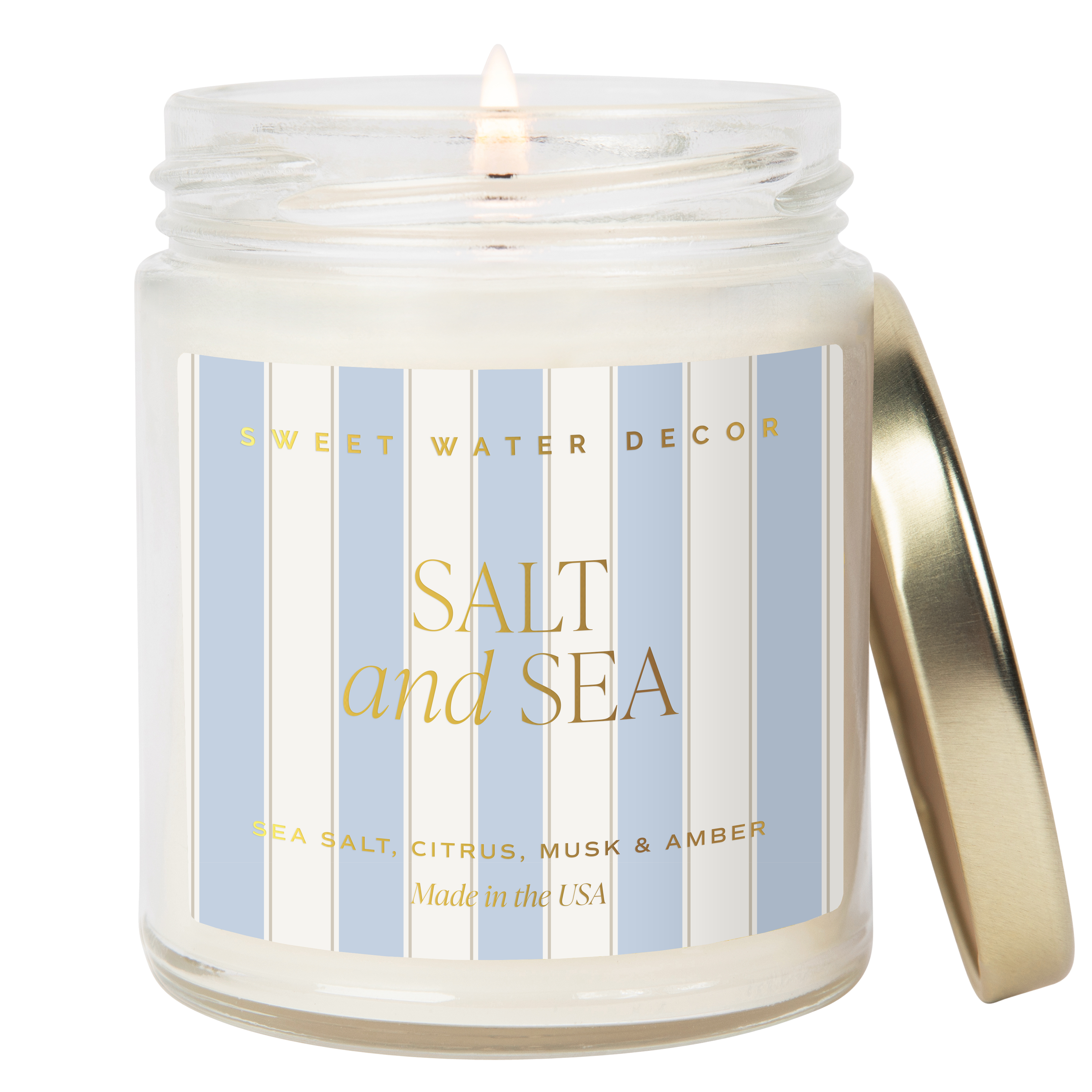 Sweet Water Decor – Engroshandel Glaslys – Salt and Sea 255 g sojelys – boligindretning og gaver7