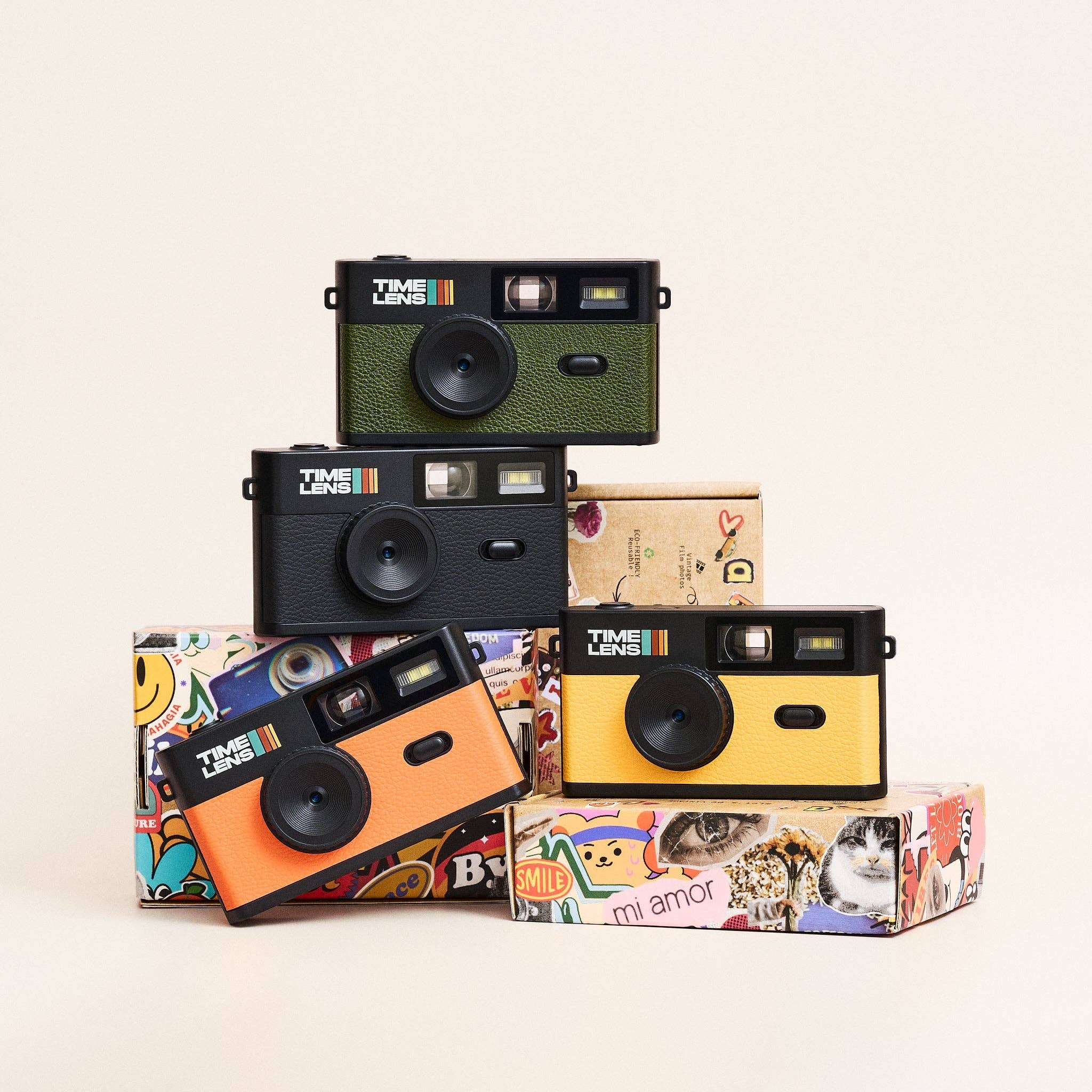 Time Lens - Wholesale Caleidoscoopcamera - Kinderen en baby - TimeLens® Roze Camera8