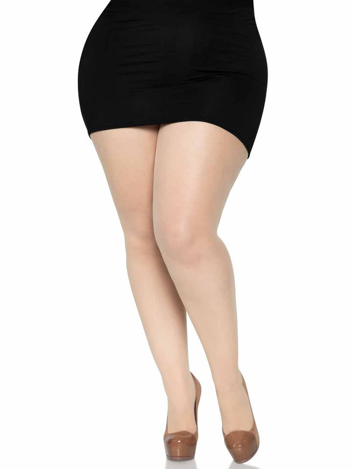 Leg Avenue - Wholesale Pantyhose - Women's - Cadi Plus Sheer Backseam Pantyhose5