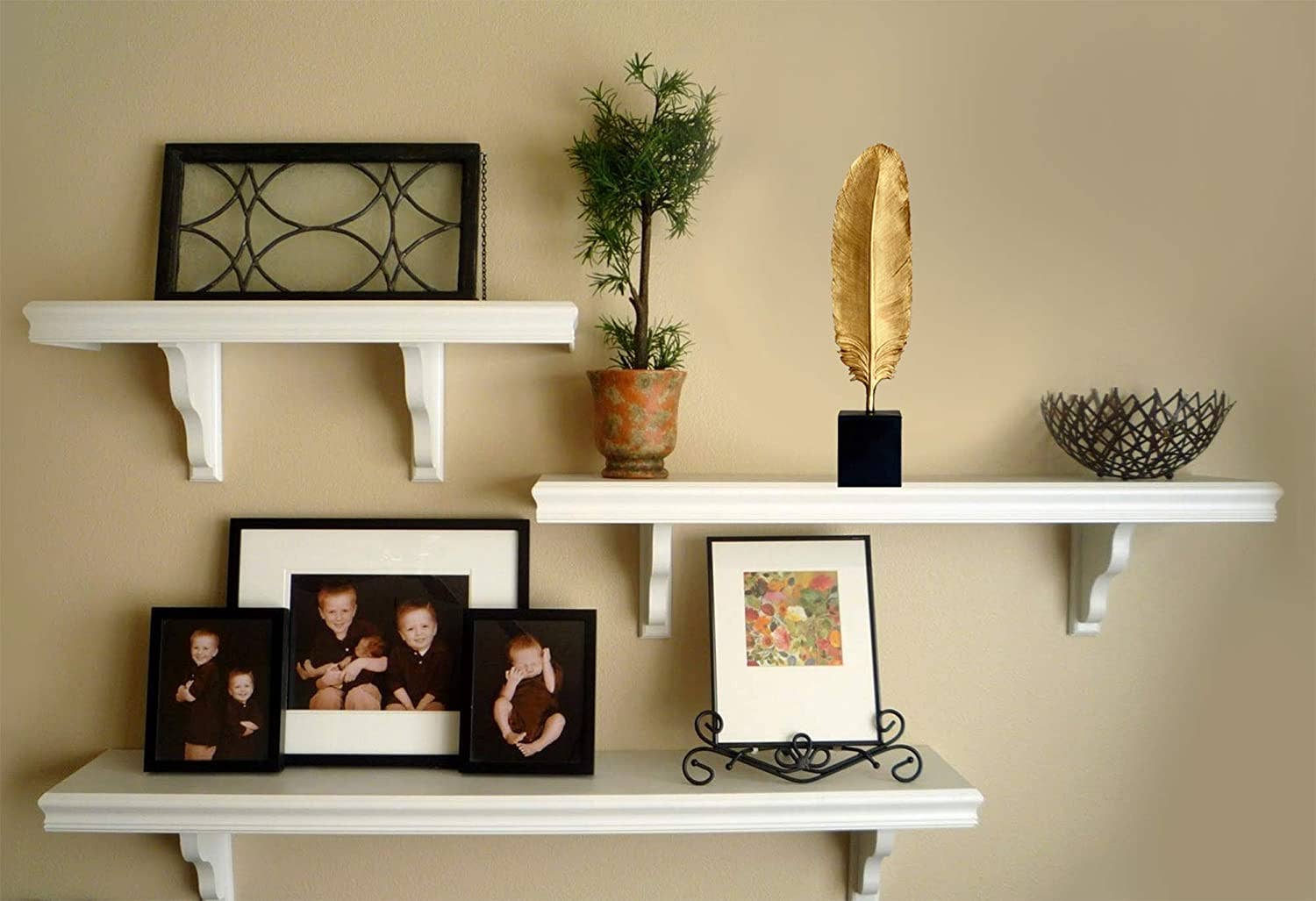 Or noir Table en plumes de paon en vente sur Faire4