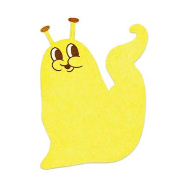 Banana Slug Sticker for wholesale by Retro Steno