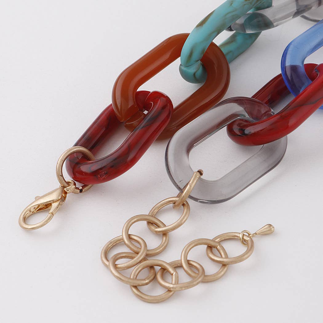 3AM BY H&D ACCESSORIES - Wholesale Link & Chain Necklace - Bulky Link Chain Necklace2