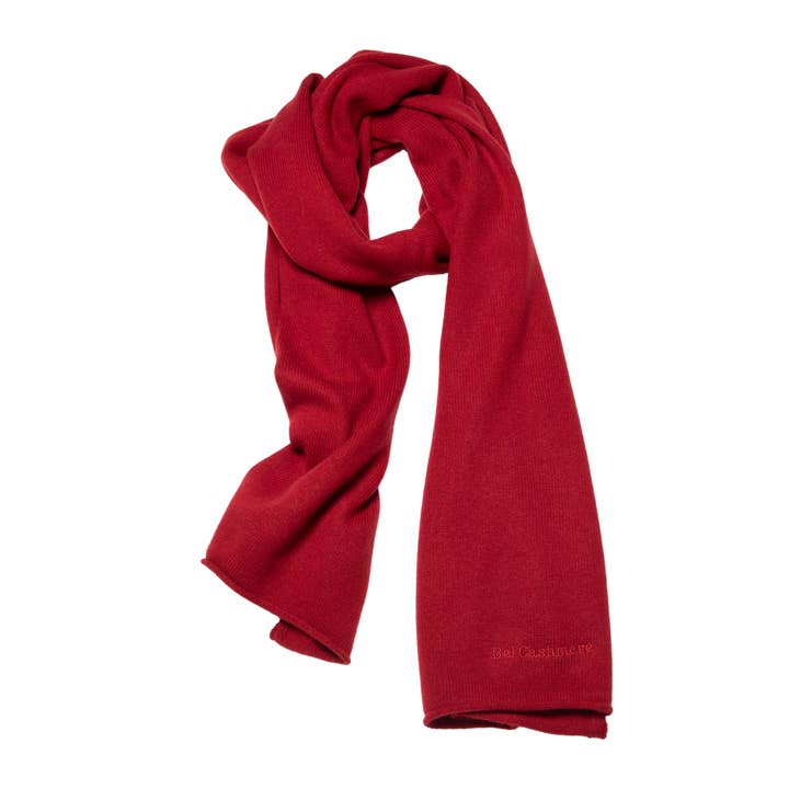 Bel Cashmere S.C. – wholesale Halsduk - Unisex – Stor stickad halsduk i kashmir och ull