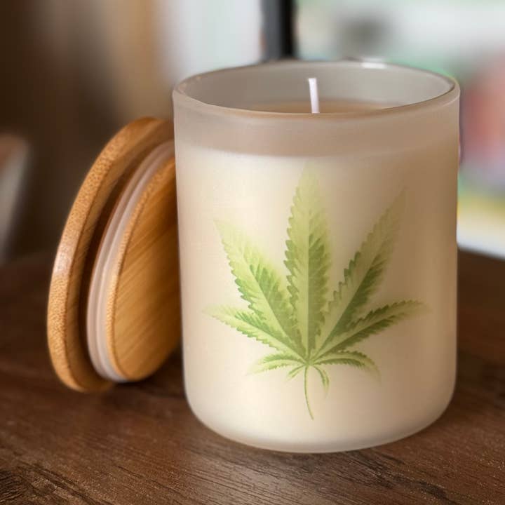 Et lille blomsterlys for engroshandel hos Hintercraft Handmade