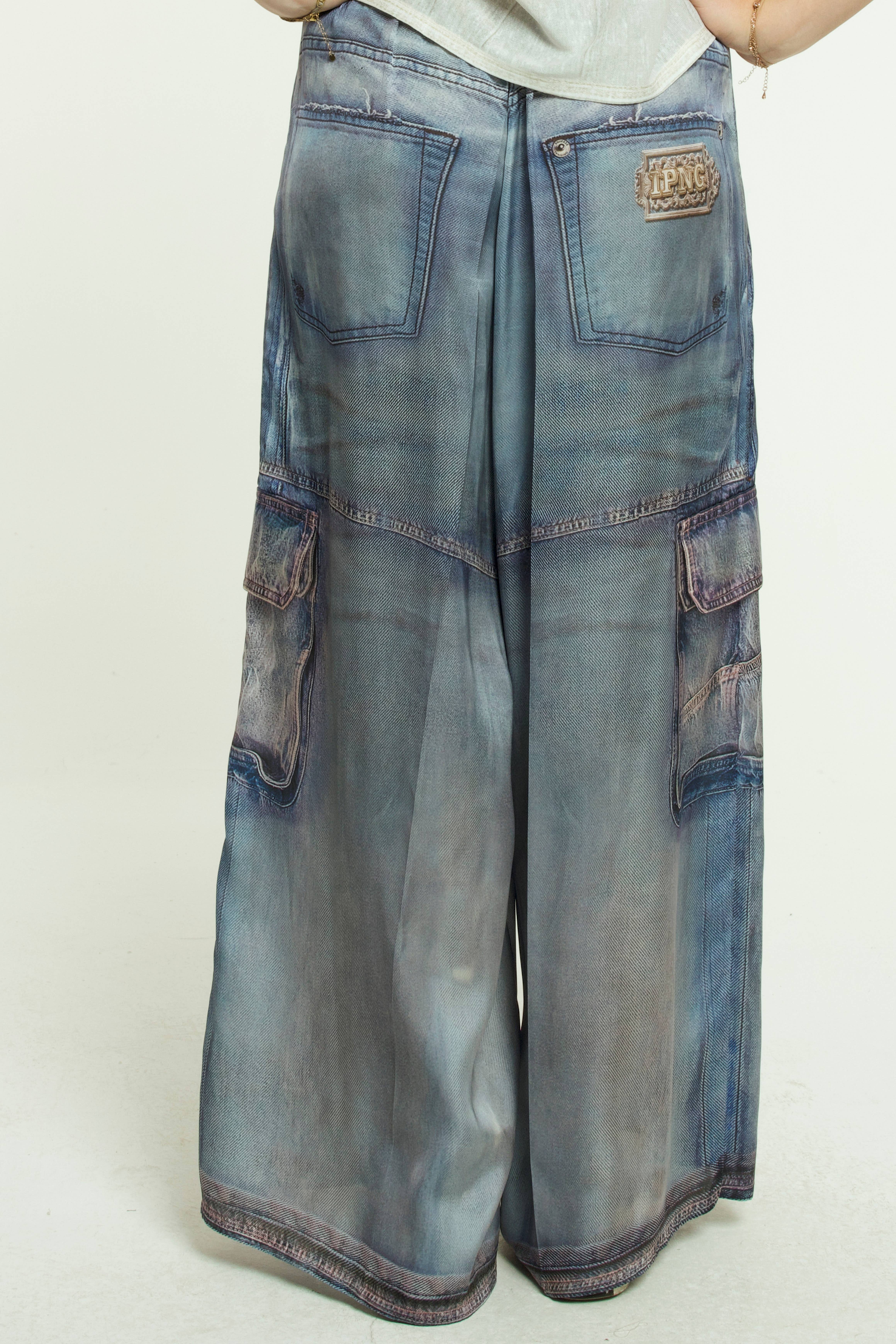 IPNG Design - Wholesale Pants - Women's - Pants Sateen Denim - Jeanious1