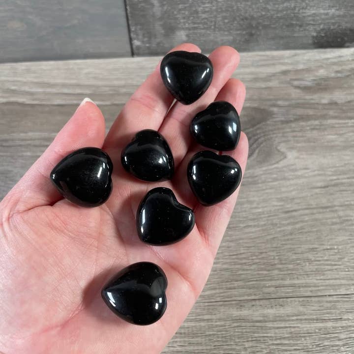 Keystone Crystals - Wholesale Spiritual stone/crystal - 1-Inch Puffy Gemstone Pocket Heart – Bulk Wholesale Crystals49