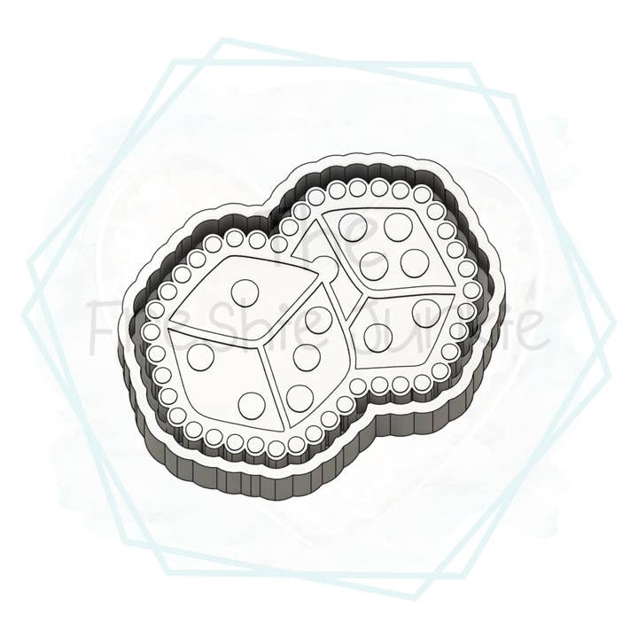 The Freshie Junkie, LLC - Wholesale Craft Supplies - *NEW RELEASE* Turquoise Dice Freshie Mold