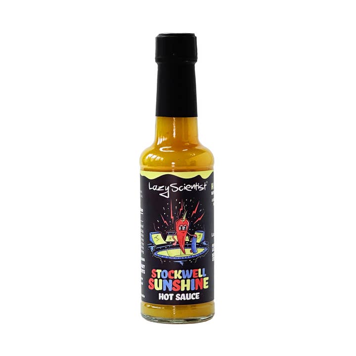 Sauce piquante Stockwell Sunshine pour la vente par Lazy Scientist Sauces
