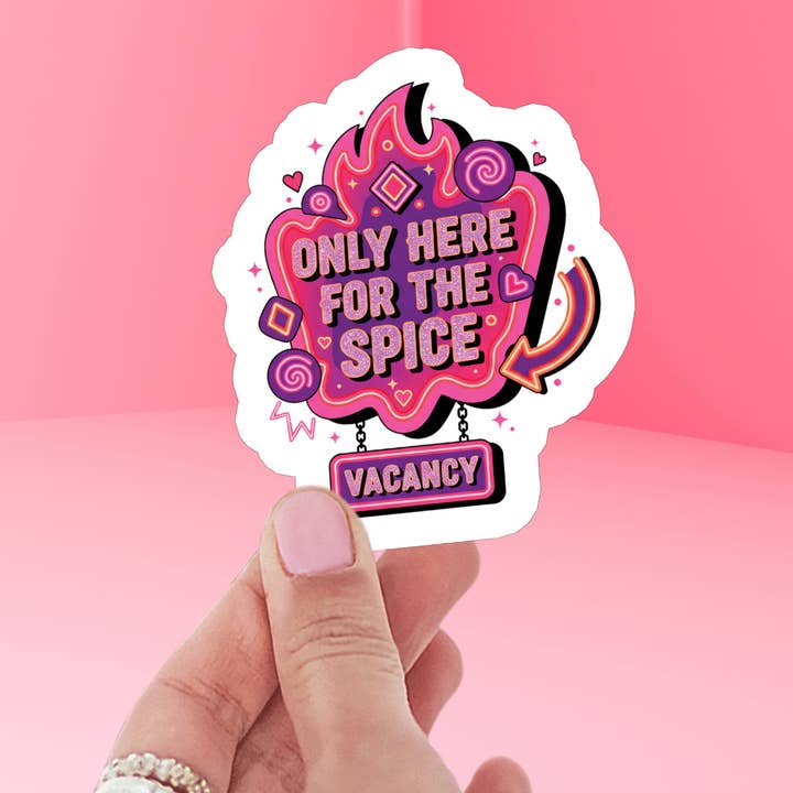 Book Bookish Funny Smut Romance Waterproof Vinyl Sticker for wholesale by Stickers+ X Ashley Bexar