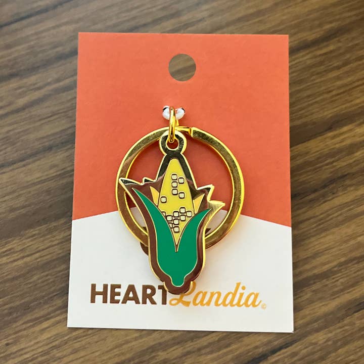 Portachiavi in mais per la vendita all'ingrosso da parte di Heartlandia