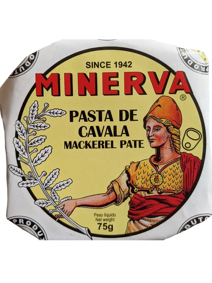 Minerva Mackerel Pate for wholesale by Tin Can Fish ( BELA, Cantara, Mar, Porthos, Varina )