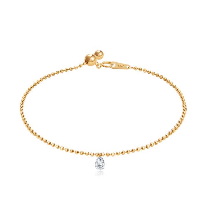 Bracelet en diamant flottant percé pour la vente par LTM Jewels
