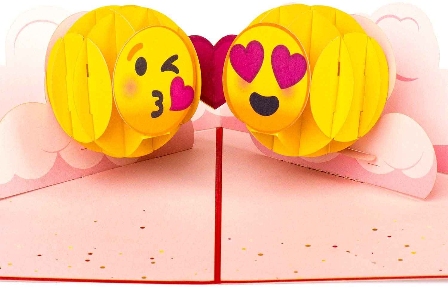 Paper Love - Wholesale Everyday Greeting Card - Emoji Love Pop Up Card0